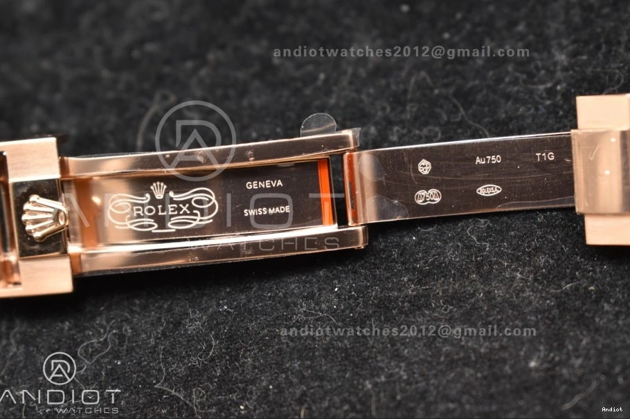 RG QF RG Daytona Edition V5 Dial 1:1 Best Diamonds SH4131 Black Braclet 126505 on 0210